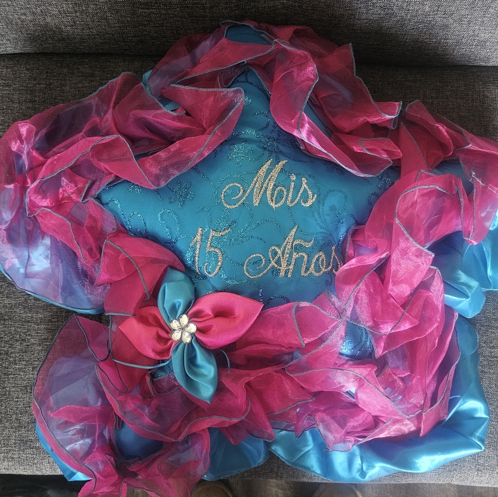 Quinceanera pillow
